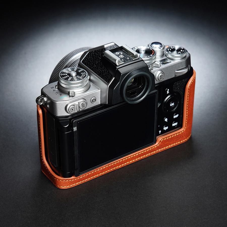 TP Original Nikon Z fc 用 ボディーハーフケース ブラウン ［国内正規