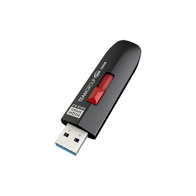 Team Japan USB3.2 Gen2 スライド式 C212 シリーズ 256GB ハイスピード/大容量タイプ  Up to 590/290MB/s｜laughs｜05