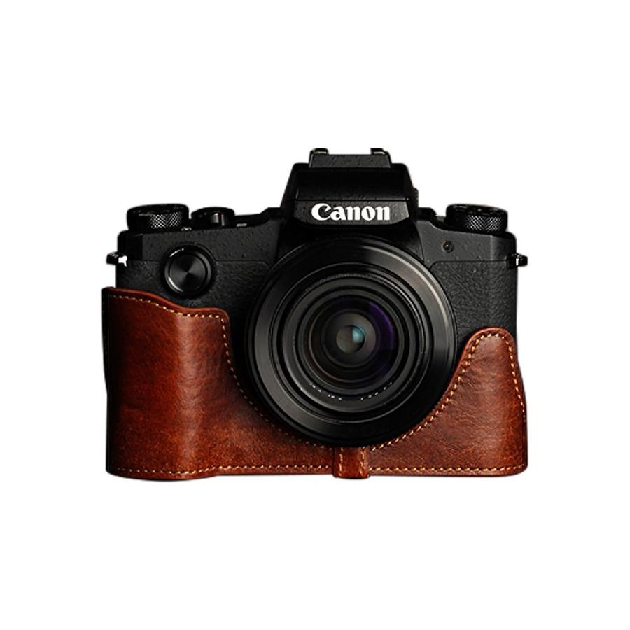 TP Original Canon PowerShot G1 X Mark III 用 ボディーハーフケース 