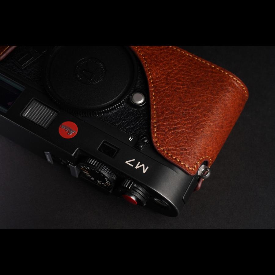 TP Original Leica M7 用 ボディーハーフケース ブラウン ［国内正規品］｜laughs｜13