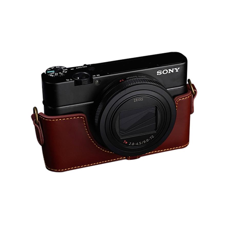 TP Original SONY RX100 VI （DSC-RX100M6） 用 ボディーハーフケース 