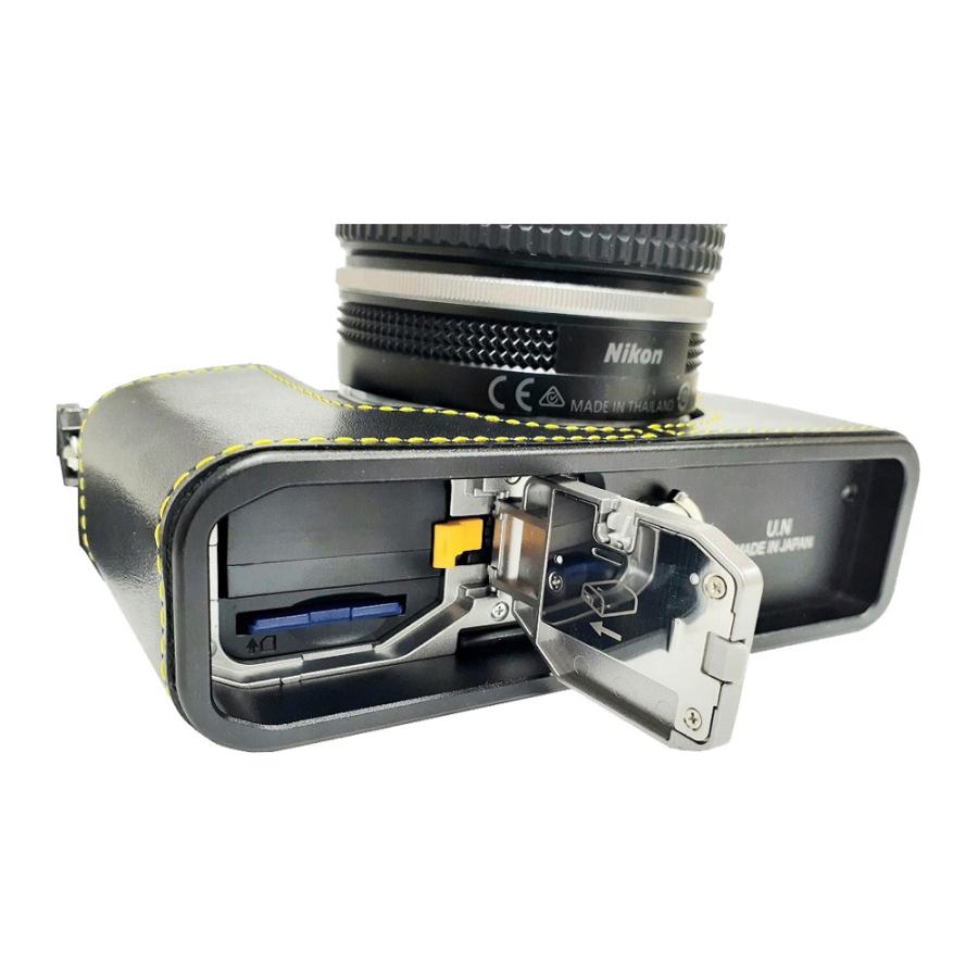 ユーエヌ（U.N） UNX-8646 ニコン Z fc用本革ケース : スマイルカメラ