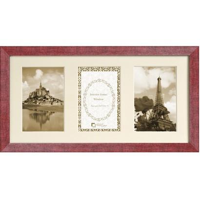 YASUI/ヤスイ　インテリアフレーム Window 3窓 レッド | 