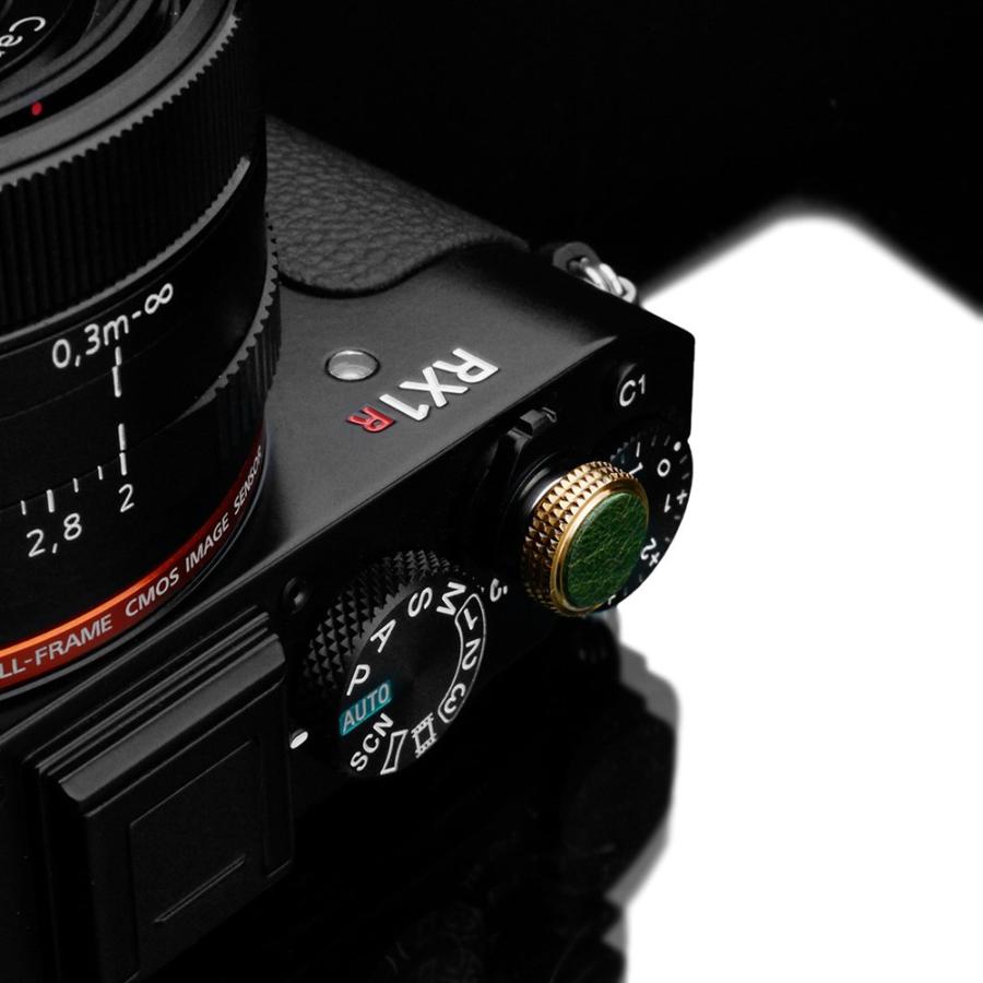 GARIZ/ゲリズ イタリアンレザー ソフトレリーズシャッターボタン(ネジ式) 12mm グリーン XA-SBLGR | GARIZ | 02