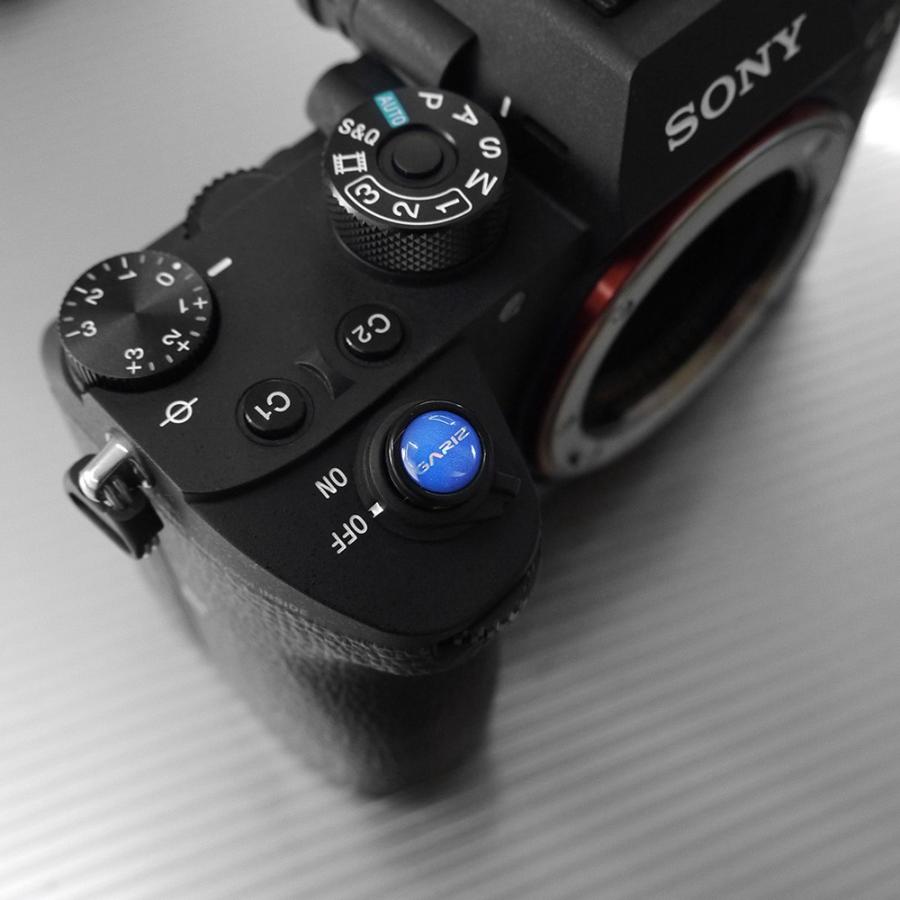 GARIZ ホットシューカバー ソフトボタン(シール式レリーズボタン