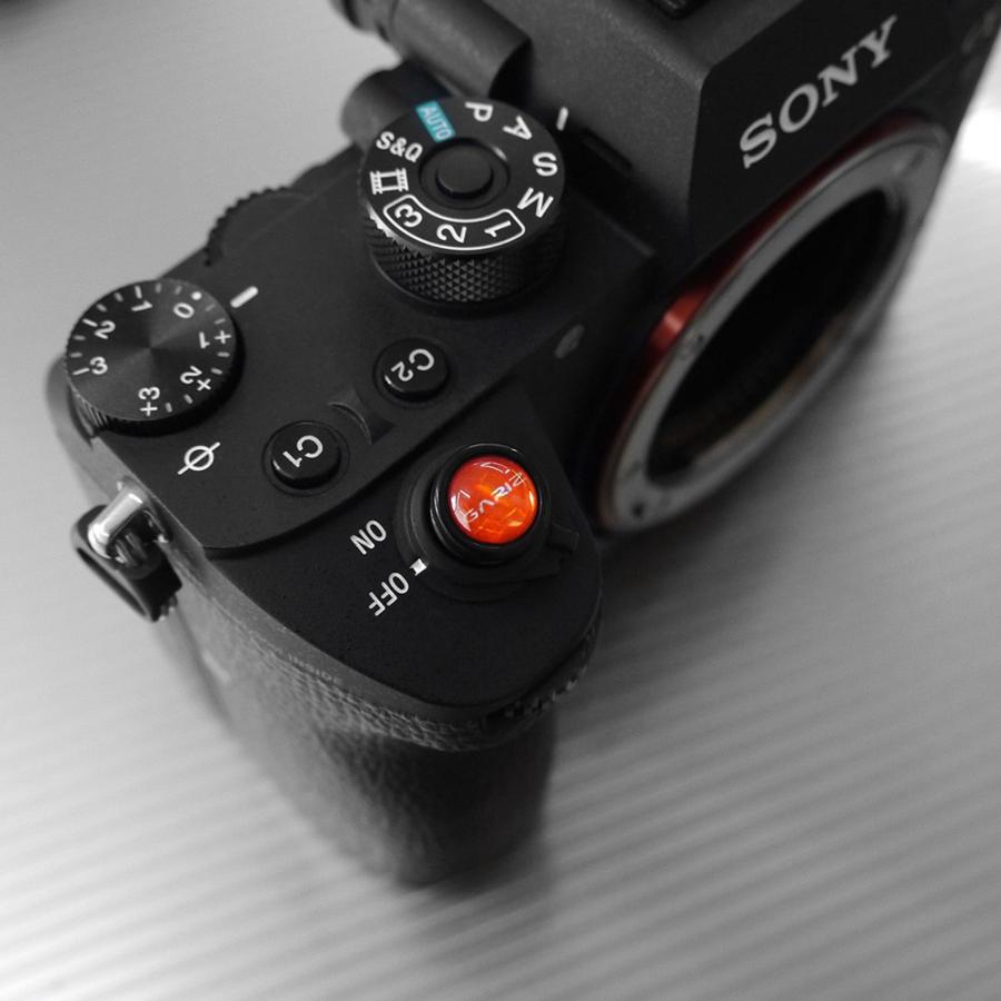 GARIZ ホットシューカバー ソフトボタン(シール式レリーズボタン