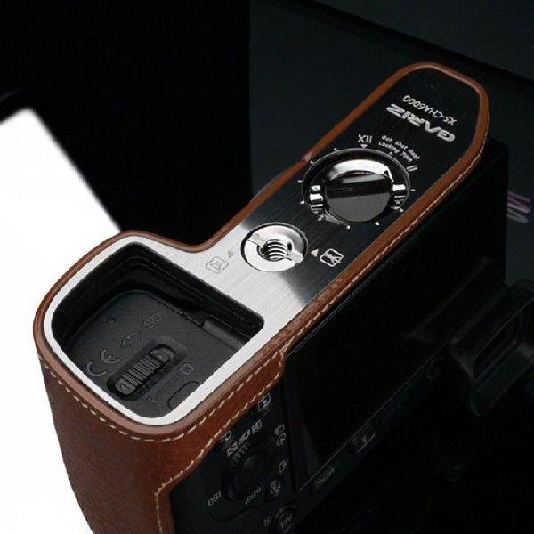 GARIZ GARIZ/本革カメラケース SONY α6000用 XS-CHA6000CM : スマイル