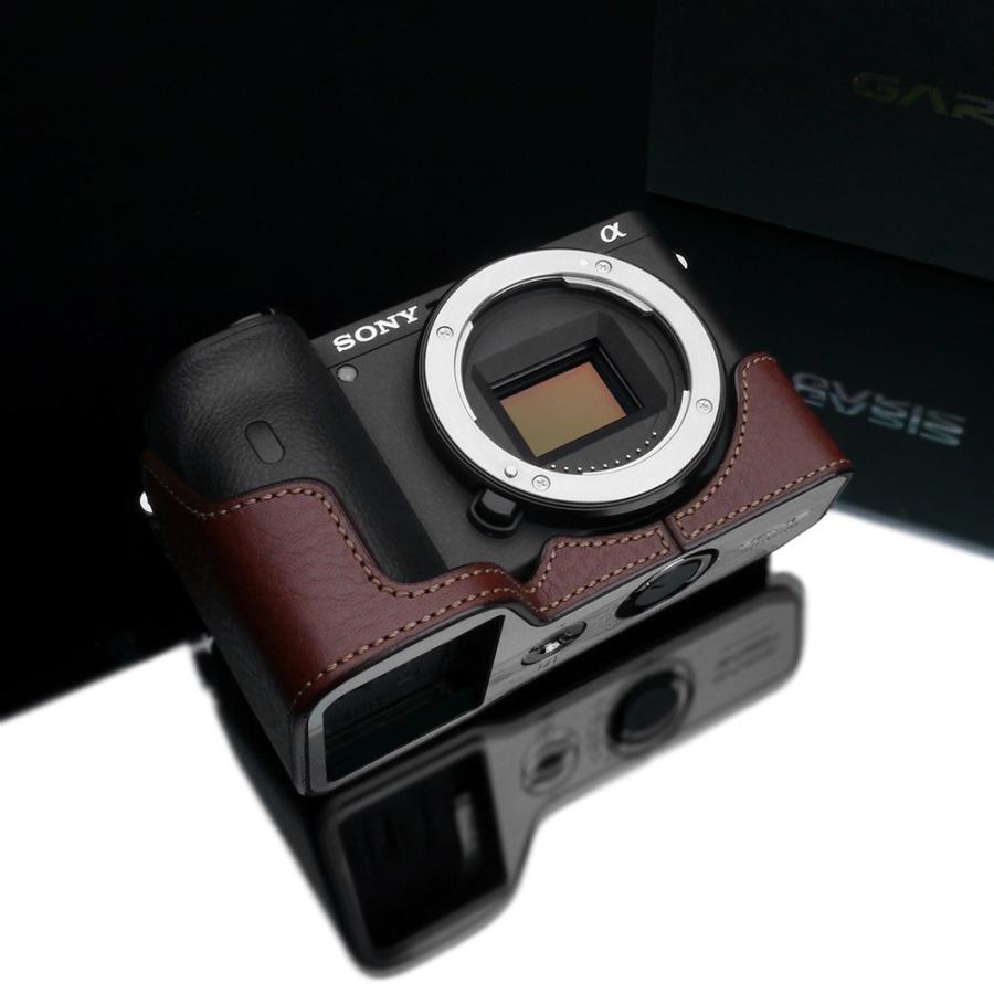 GARIZ GARIZ/ゲリズ SONY α6600 用 本革カメラケース XS-CHA6600BR