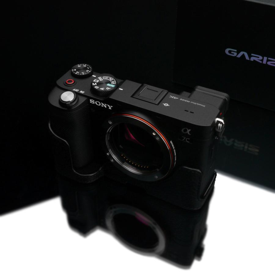 GARIZ GARIZ/ゲリズ SONY α7C 用 本革カメラケース XS-CHA7CBK