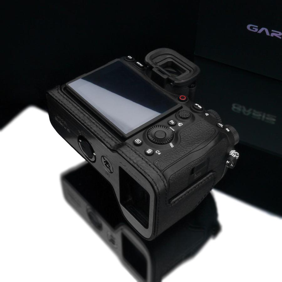 GARIZ SONY α7 IV 用 本革カメラケース XS-CHA7M4BK ブラック｜laughs｜13