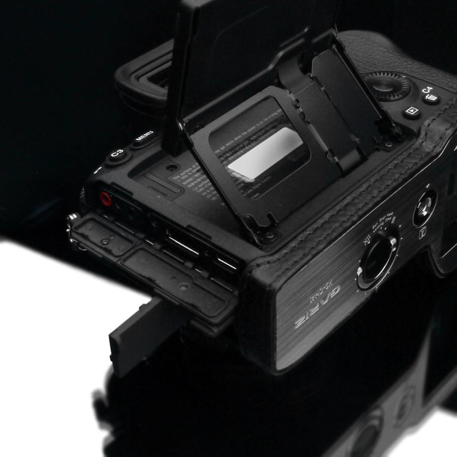 GARIZ SONY α7 IV 用 本革カメラケース XS-CHA7M4BK ブラック｜laughs｜16