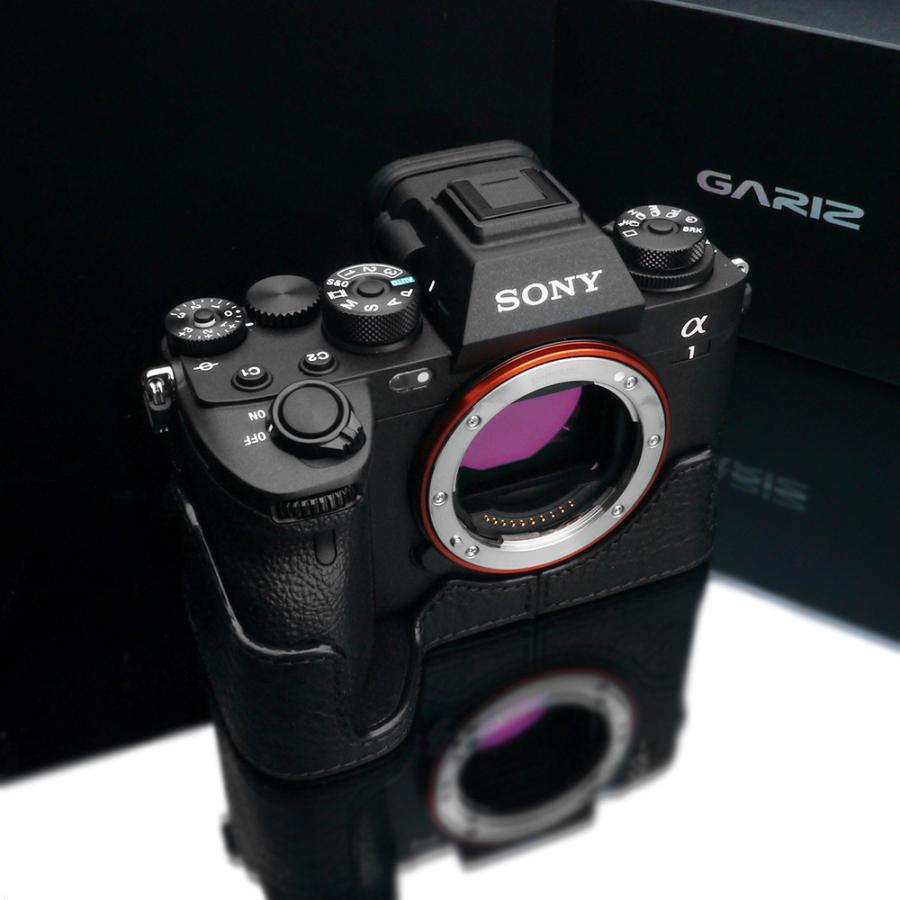 GARIZ SONY α7 IV 用 本革カメラケース XS-CHA7M4BK ブラック｜laughs｜04