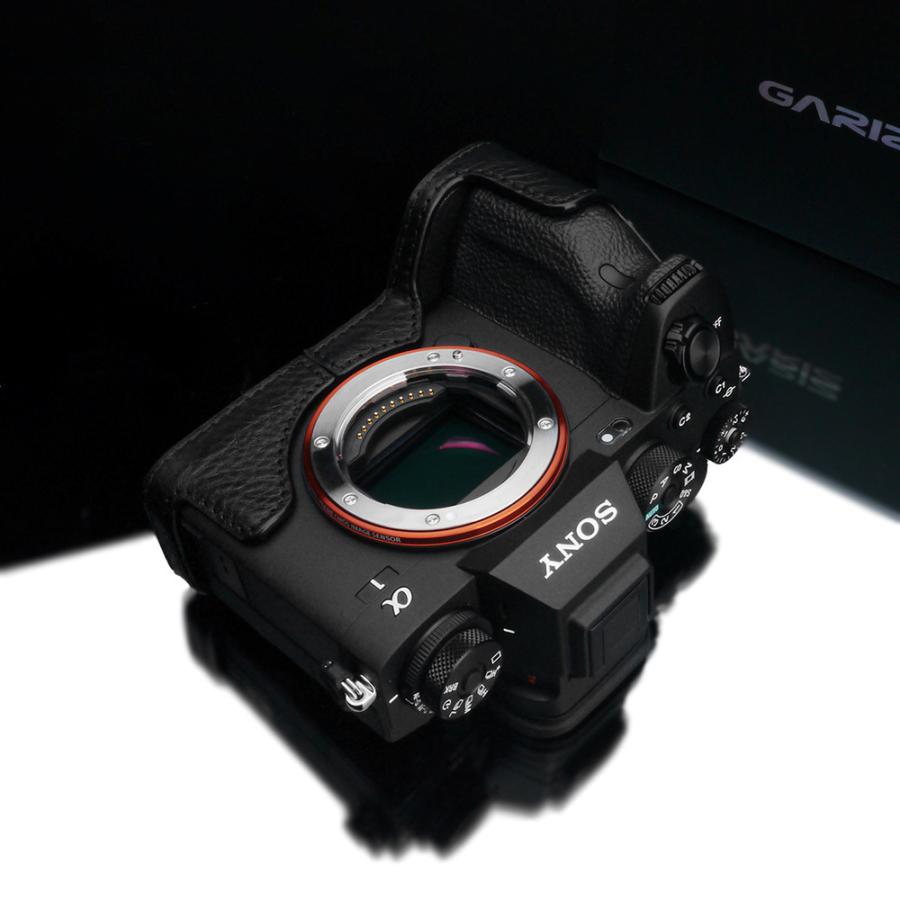 GARIZ SONY α7 IV 用 本革カメラケース XS-CHA7M4BK ブラック｜laughs｜09