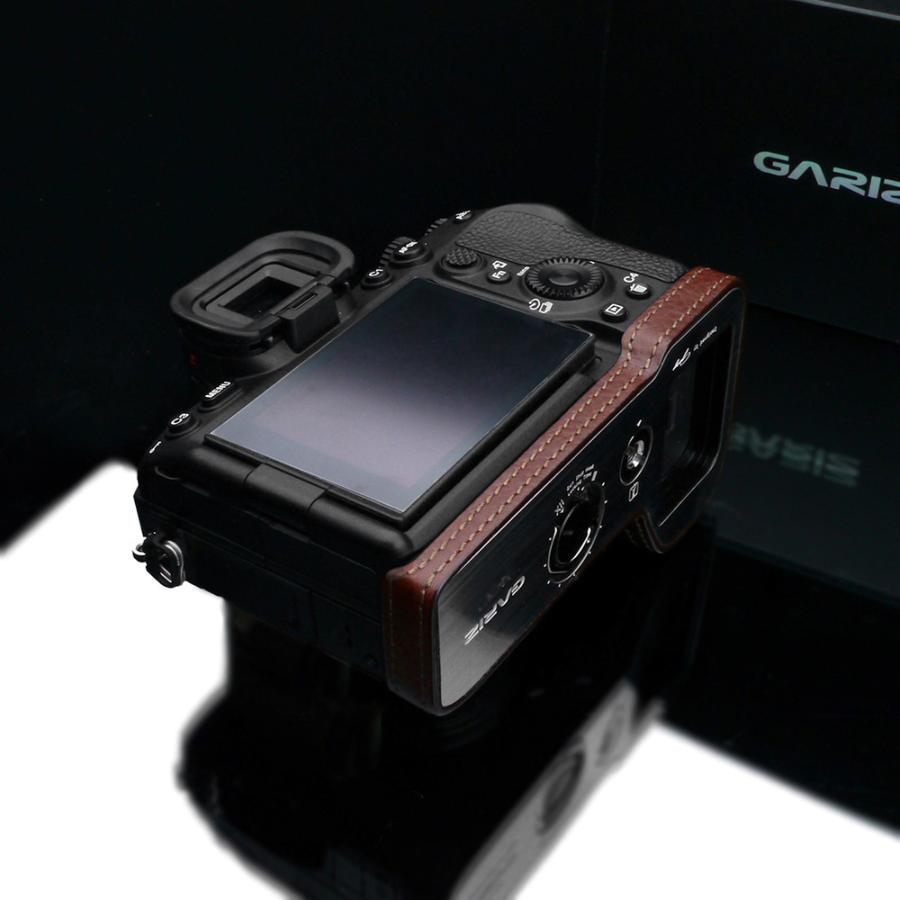 GARIZ GARIZ SONY α7 IV 用 本革カメラケース XS-CHA7M4BR ブラウン