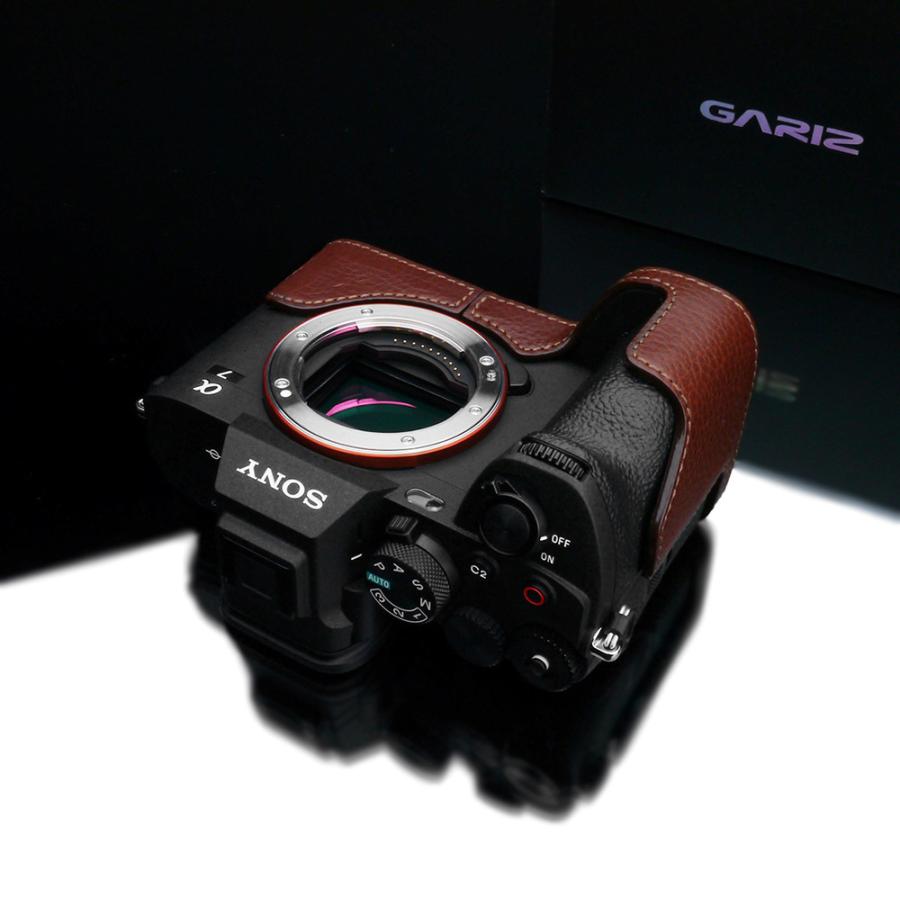 GARIZ SONY α7 IV 用 本革カメラケース XS-CHA7M4BR ブラウン GARIZ SONY α7 IV 用 本革カメラケース XS-CHA7M4BR ブラウン