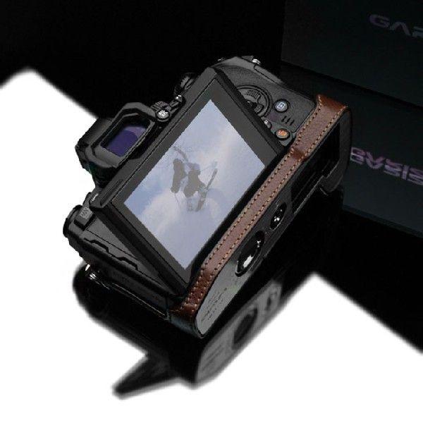 GARIZ GARIZ/本革カメラケース OLYMPUS OM-D(E-M1)用 XS-CHEM1BR