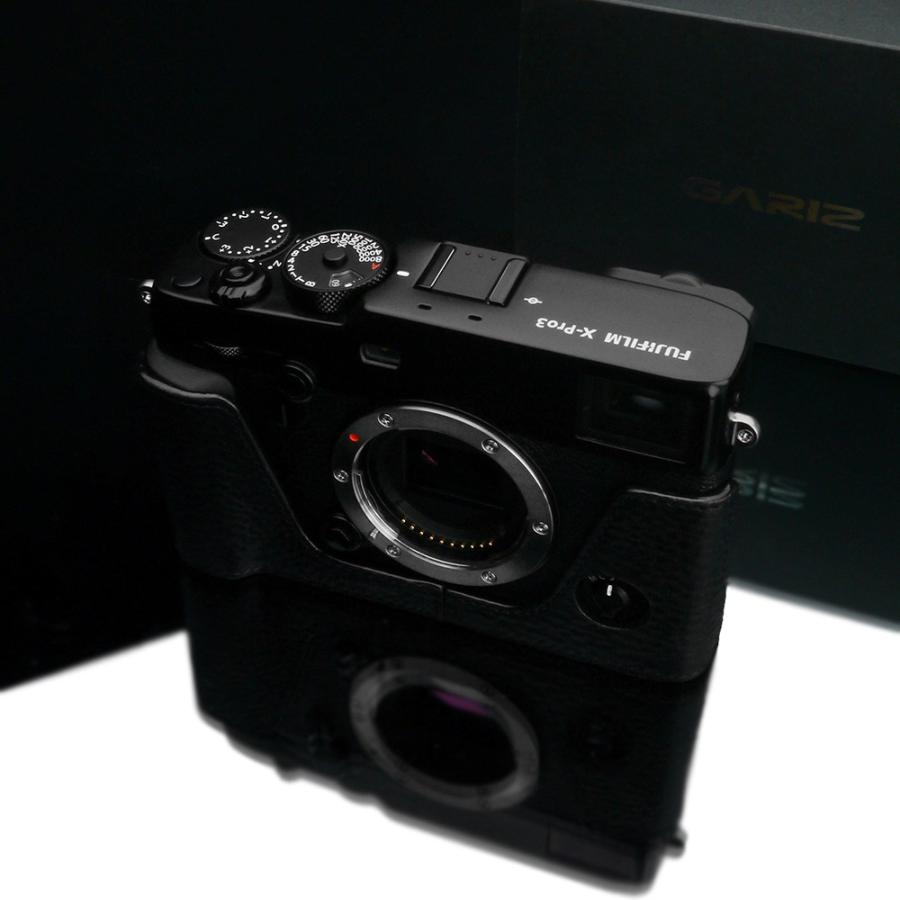 GARIZ GARIZ/ゲリズ FUJIFILM X-Pro3用 本革カメラケース XS-CHXP3BK