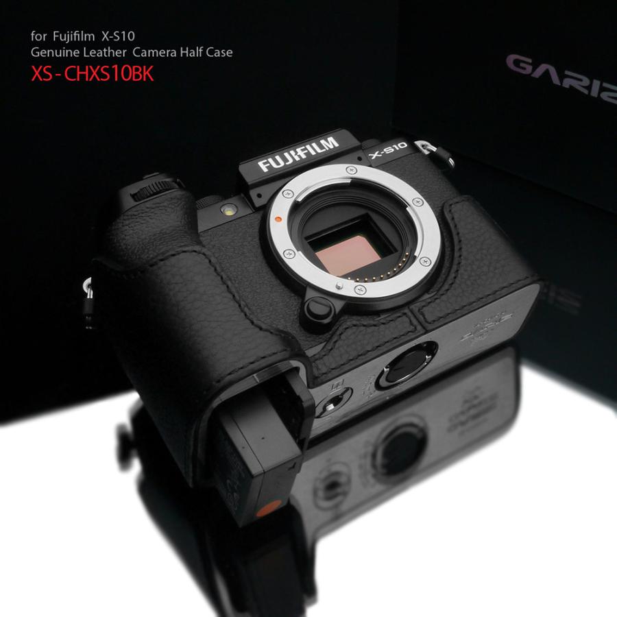 GARIZ GARIZ/ゲリズ FUJIFILM X-S10用 本革カメラケース XS-CHXS10BK