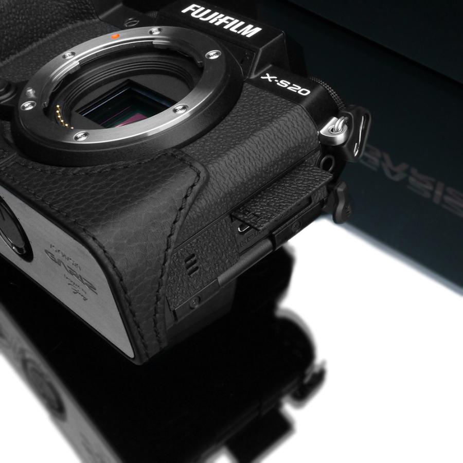 GARIZ GARIZ/ゲリズ FUJIFILM X-S20用 本革カメラケース XS-CHXS20BK