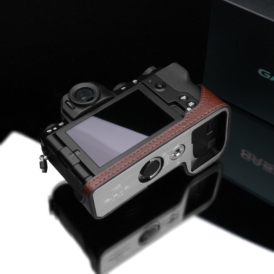 GARIZ - /ゲリズ FUJIFILM X-S20用 本革写真器入れもの XS-CHXS20BR 赤銅色
