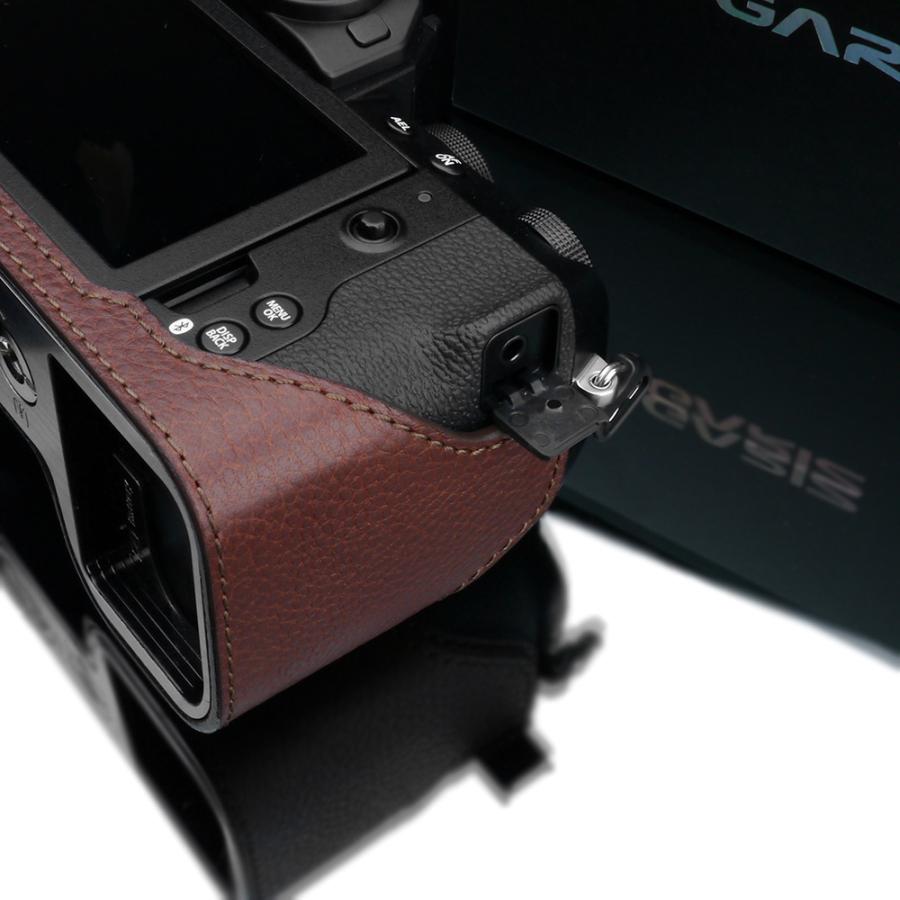 GARIZ - /ゲリズ FUJIFILM X-S20用 本革写真器入れもの XS-CHXS20BR 赤銅色