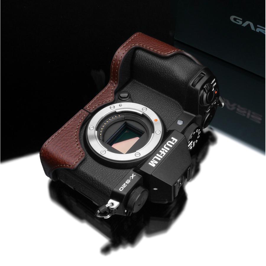 GARIZ - /ゲリズ FUJIFILM X-S20用 本革写真器入れもの XS-CHXS20BR 赤銅色