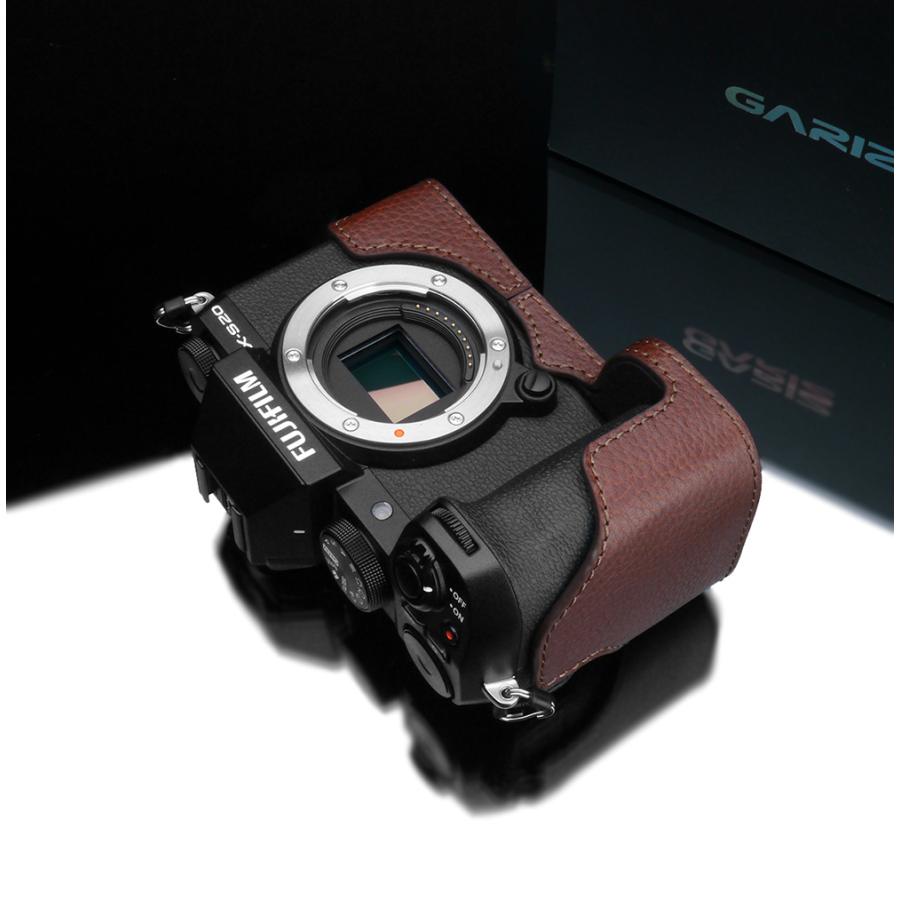 GARIZ - /ゲリズ FUJIFILM X-S20用 本革写真器入れもの XS-CHXS20BR 赤銅色