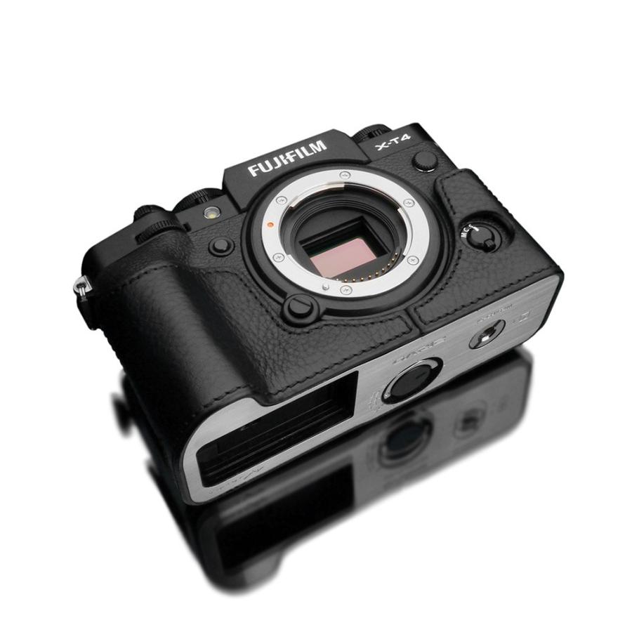 GARIZ - /ゲリズ FUJIFILM X-T4用 本革写真機容れもの XS-CHXT4BK 黒いこと テレビ、オーディオ、カメラ-カメラケース-カメラ