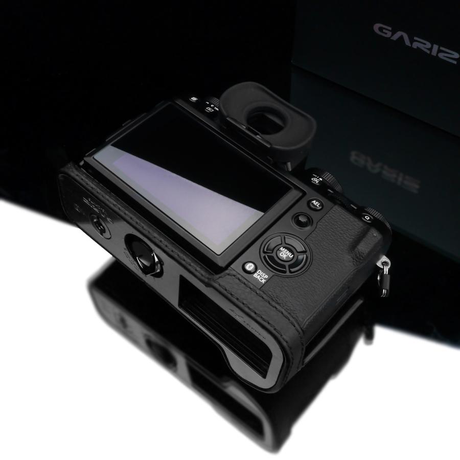 GARIZ GARIZ FUJIFILM X-T5用 本革カメラケース XS-CHXT5BK ブラック