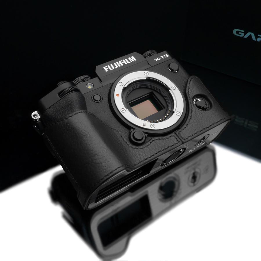 GARIZ GARIZ FUJIFILM X-T5用 本革カメラケース XS-CHXT5BK ブラック