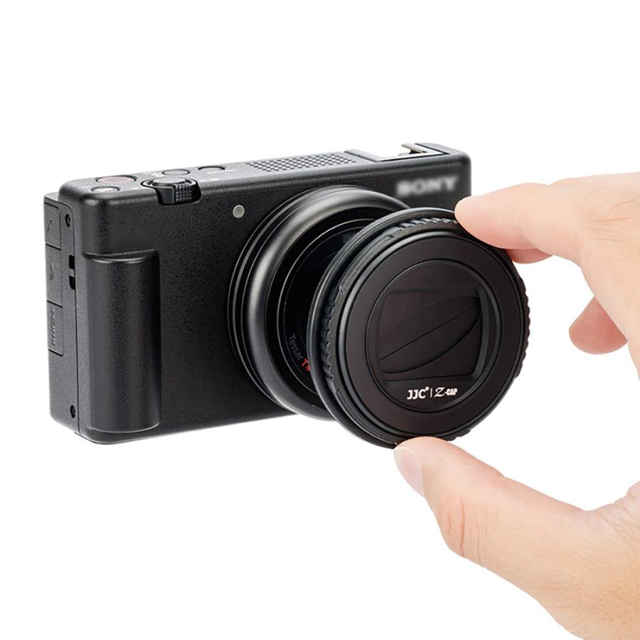 JJC ジェイジェイシー 磁気レンズキャップカバープロテクター Sony ZV