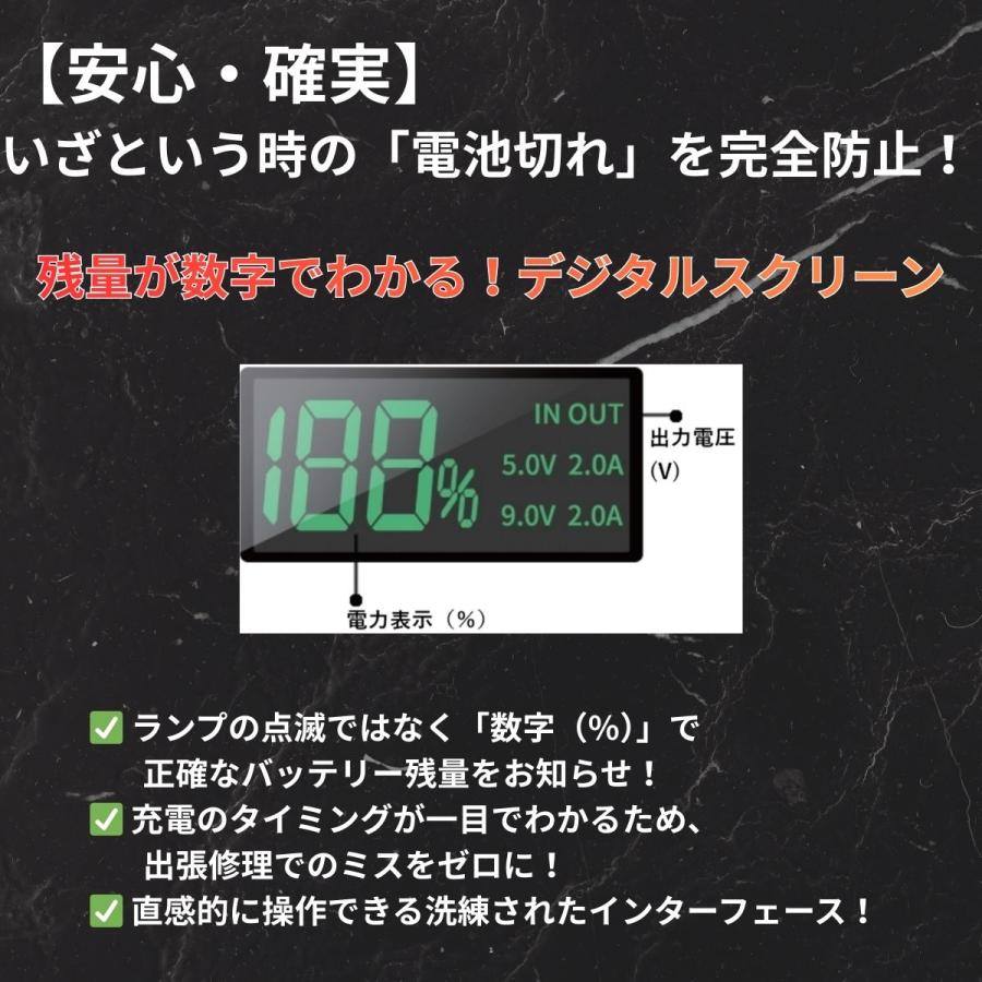日本正規輸入元】LAUNCH ESP-160 ジャンプスターター 12V プロ仕様 大