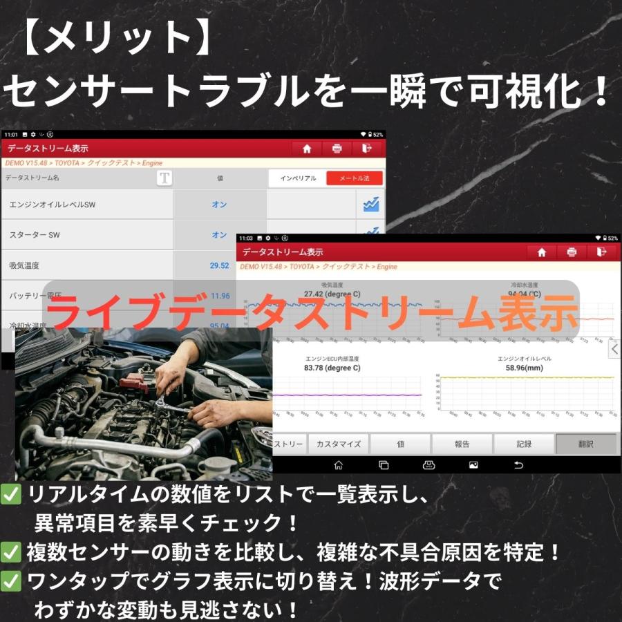 OBD車検対応】LAUNCH X-431 PRO3 LINK 自動車故障診断機 【日本正規