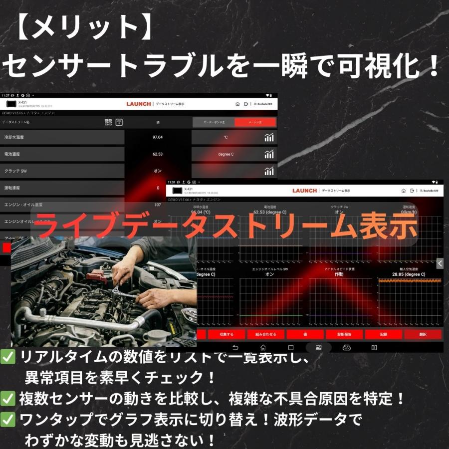 展示品SALE】LAUNCH X-431 PAD9 LINK 【最上級モデル】 日本正規輸入元