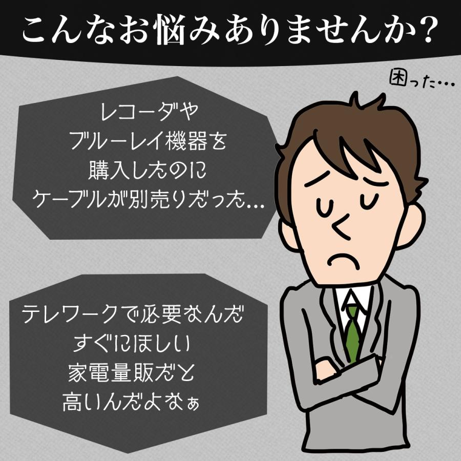 HDMIケーブル 1m 1.5m 1.8m 4k 8K 3D フルハイビジョン対応 Ver.2.0 | ブランド登録なし | 05
