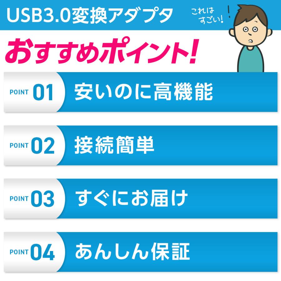 USB A 3.0 - Type-C 変換 アダプター コネクター タイプc タイプA iPhone | ブランド登録なし | 06