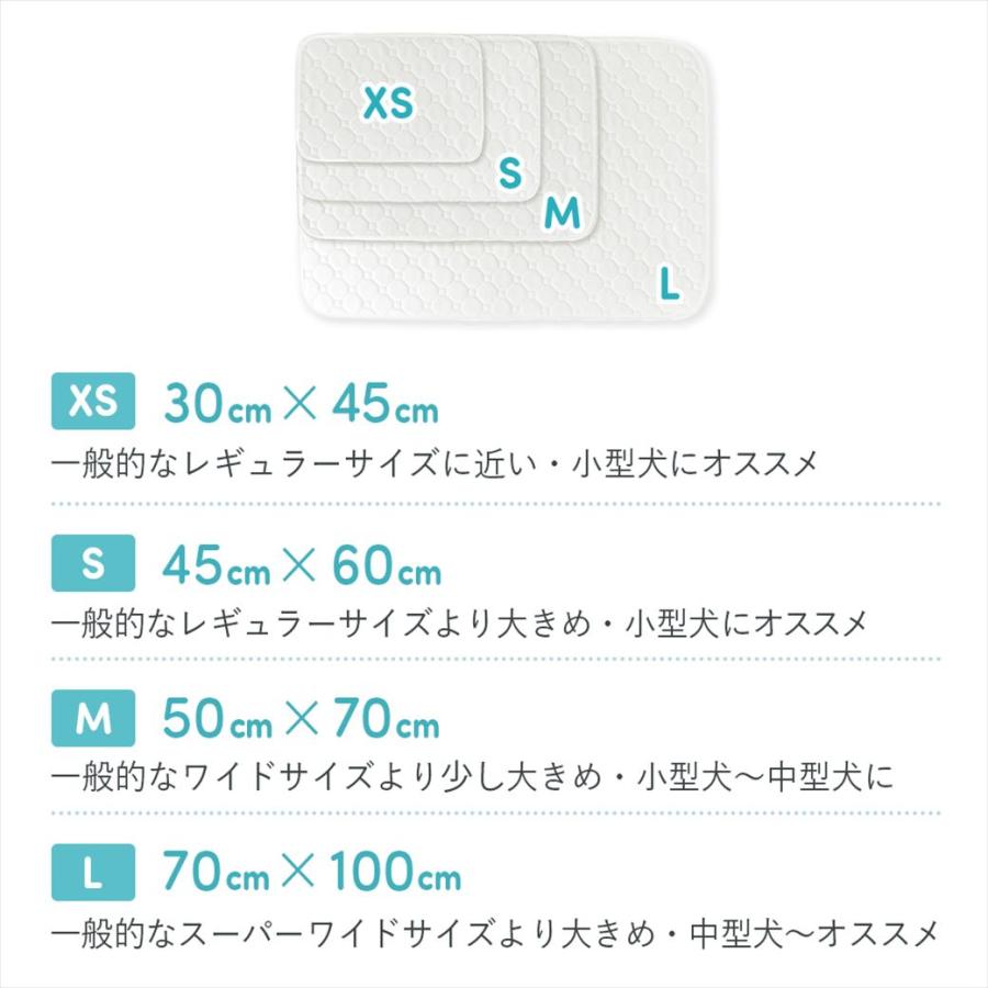 ペットシーツ 洗える ペットシート Sサイズ 犬 トイレシート 防水 吸水 厚型 滑り止め 2枚セット 繰り返し使用 しつけ 介護用 | Laundly | 13