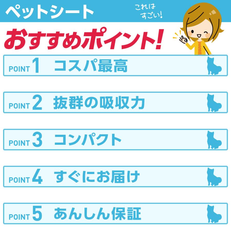 ペットシーツ 薄型 ワイド レギュラー スーパーワイド 犬 トイレシート ペットシート おシッコシート 犬シート 3個パック | Laundly | 11