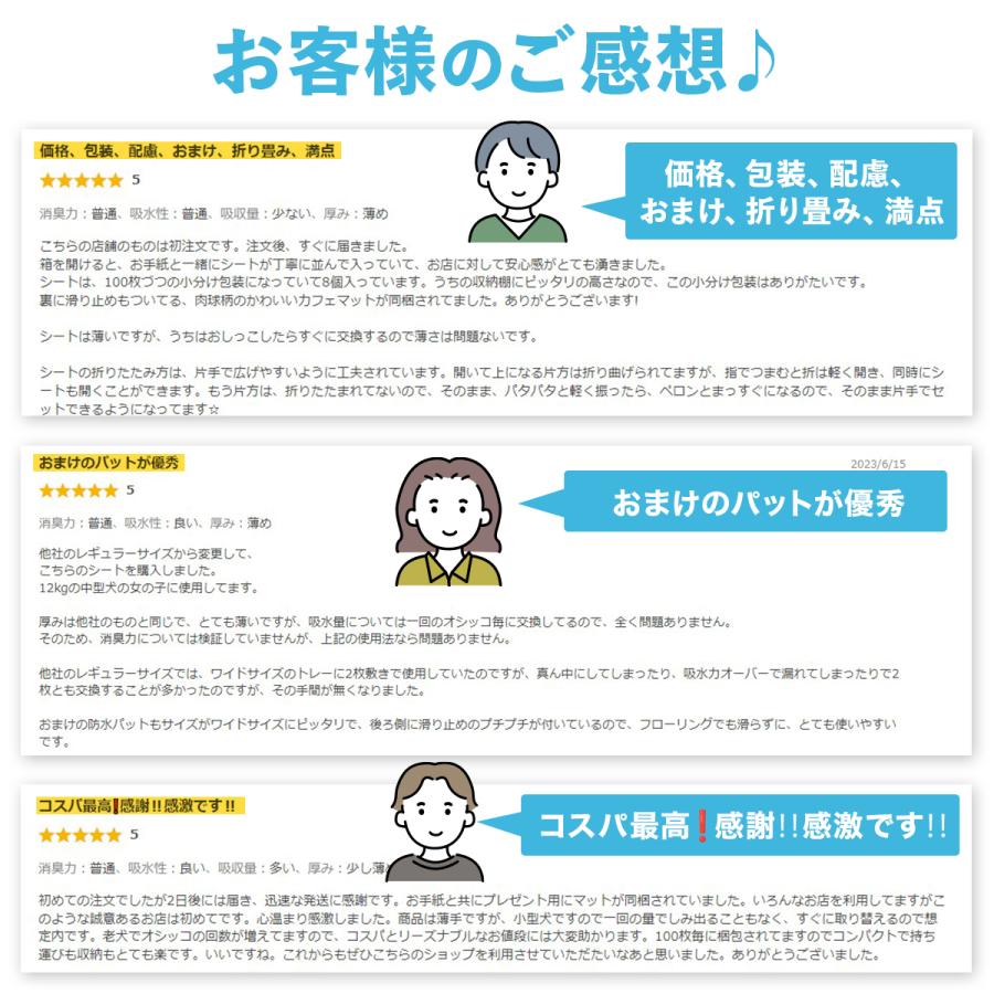 ペットシーツ 薄型 ワイド レギュラー スーパーワイド 犬 トイレシート ペットシート おシッコシート 犬シート 爆買 | Laundly | 05