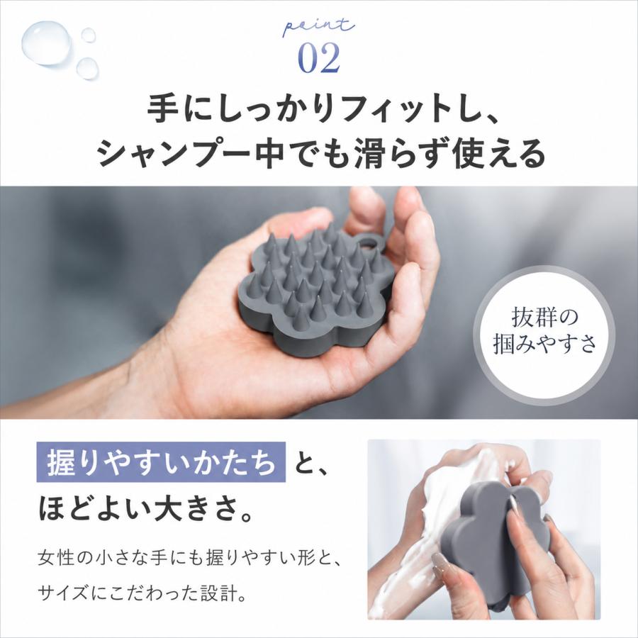 頭皮ブラシ スカルプブラシ シャンプーブラシ 頭皮マッサージブラシ