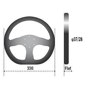 SPARCO JAPAN スパルコ 正規品 ステアリング L360 レザー ブラック