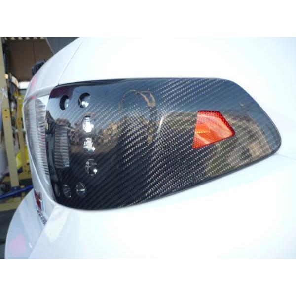 WRC CUSTOM カーボンテールランプカバー 左右1SET スバル インプレッサ