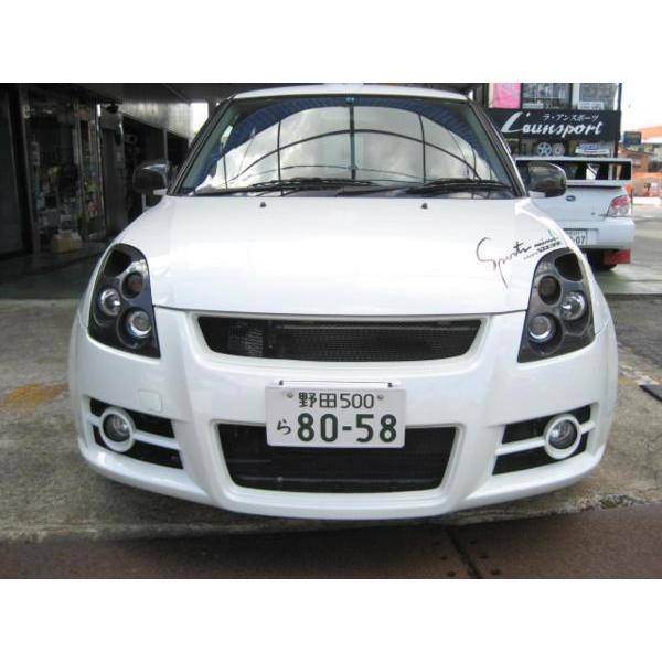 JWRC CUSTOM 丸4灯 エアインテークヘッドライト ハロゲンタイプ