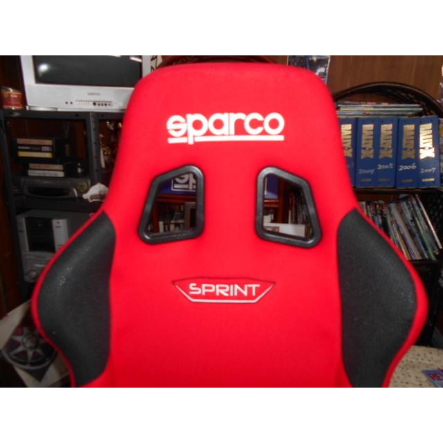 生産終了】SPARCO JAPAN SPRINT バケットシート 1脚 赤 お取り寄せ品 