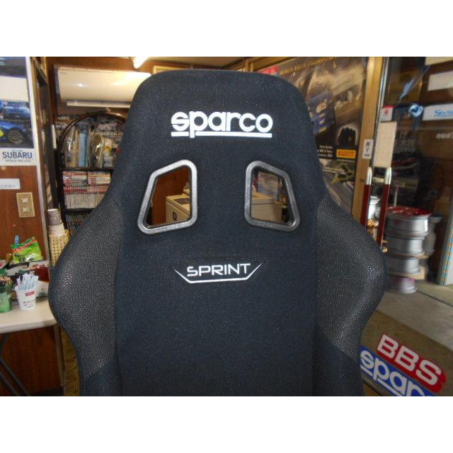 【国内正規品＆メーカー直送】SPARCO JAPAN SPRINT バケットシート 1脚 黒 お取り寄せ品