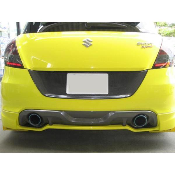 ラ・アンスポーツ スイフトスポーツ ZC32S カーボンリヤガーニッシュ