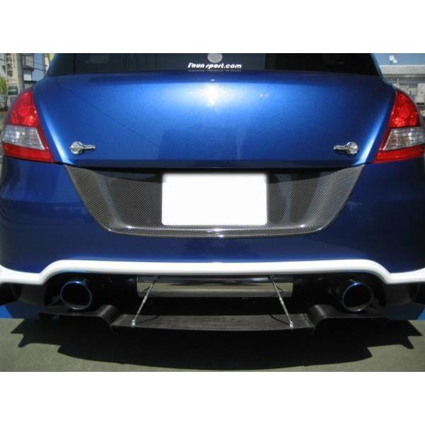 ラ・アンスポーツ スイフトスポーツ ZC32S カーボンリヤガーニッシュ