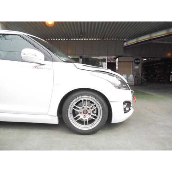 JWRC CUSTOM スズキ スイフト ワイドフロントフェンダー FRP製 純正