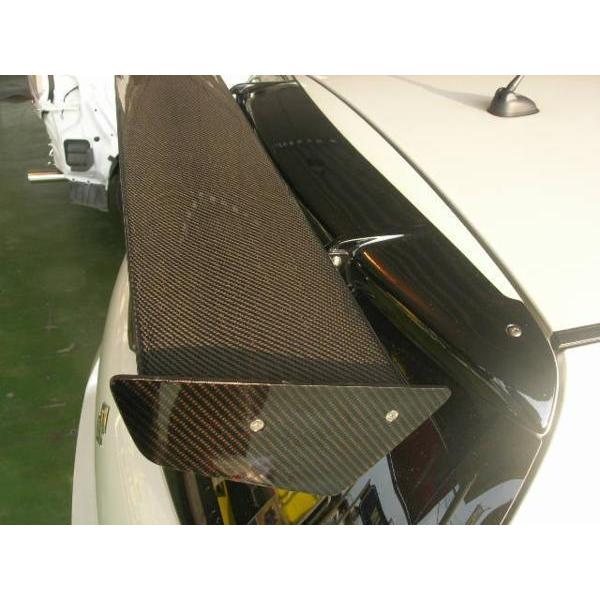 JWRC CUSTOM ユーロレーシング リヤウイング 本体＆翼端版：カーボン  