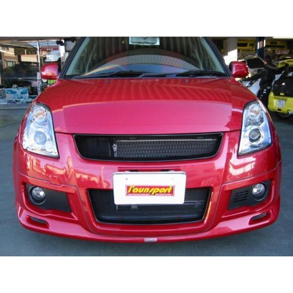 JWRC CUSTOM クーリングネットフロントバンパーダクト スズキ スイフト
